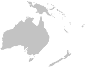 Oceania map