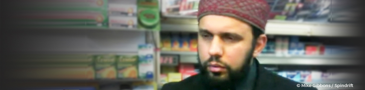 This Amadiyya Muslim shopkeeper was slain in Glasgow.